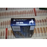 .308 Federal 150gr Soft Point - Box of 20 .308 Federal 150gr Soft Point - Box of 20